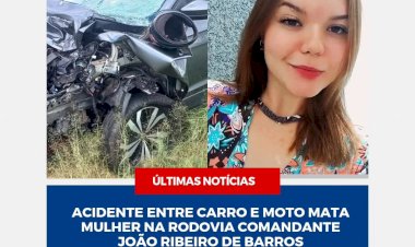 Mulher morre em grave acidente na Rodovia Comandante João Ribeiro de Barros