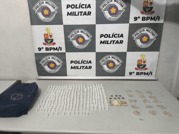 ADOLESCENTE É APREENDIDO POR TRÁFICO DE DROGAS EM MARÍLIA